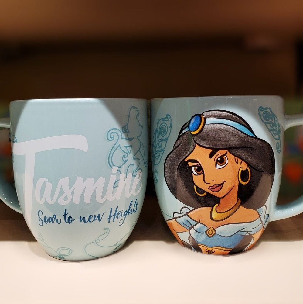 DISNEY PARKS PRINCESS JASMINE PORTRAIT CERAMIC MUG - Picture 1 of 3